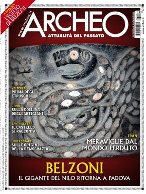 Copertina di Archeo n. 419, Gennaio 2020