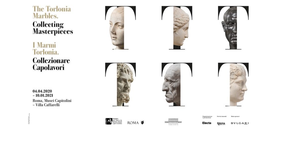 Cover mostra marmi Torlonia Musei Capitolini