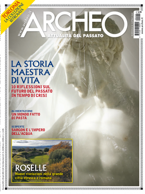 Copertina di Archeo n. 422, Aprile 2020