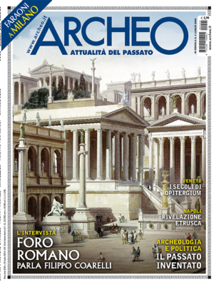 Copertina di Archeo n. 425, Luglio 2020