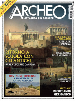 Copertina di Archeo n. 427, Settembre 2020